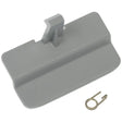 Gray plastic latch with torsion spring for Dorman Console Latch or Dorman Console