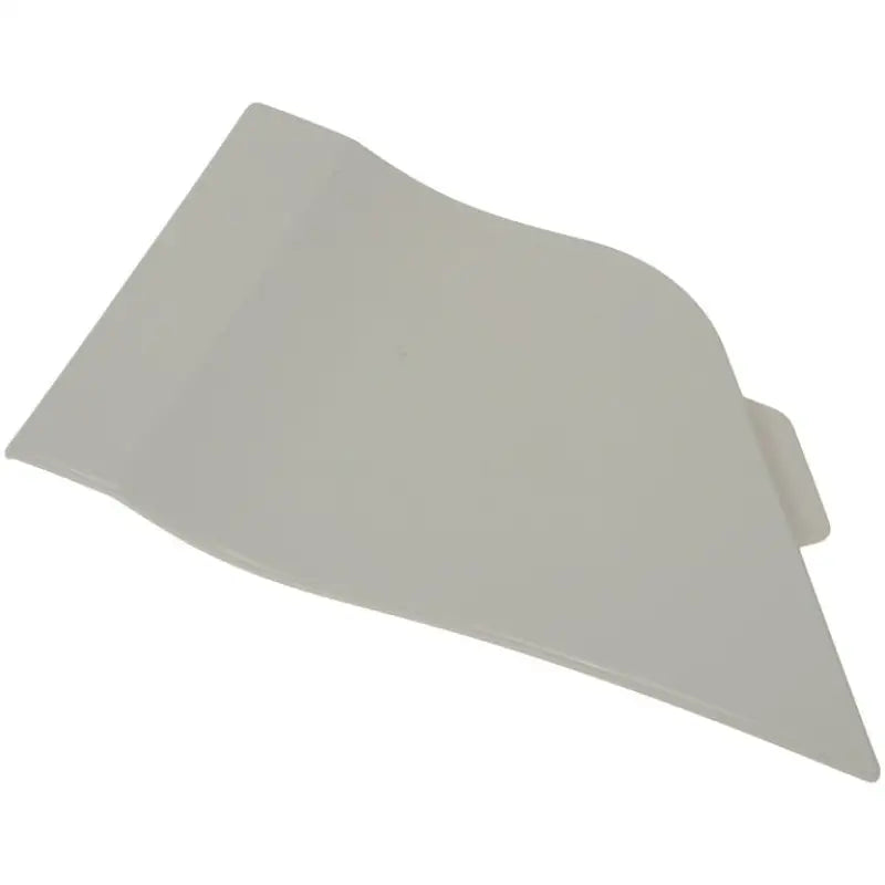 Gray plastic sun visor for Dorman Fuel Door Trim and fuel door replacement