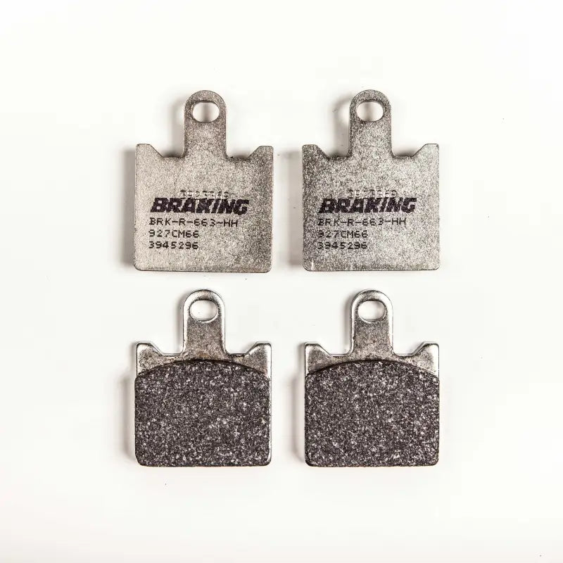 BRAKING 927CM66 Brake Pad Set Sintered High Performance