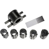 Black metal sway bar bushing kit for Dorman sway bar 928-475 suspension upgrade