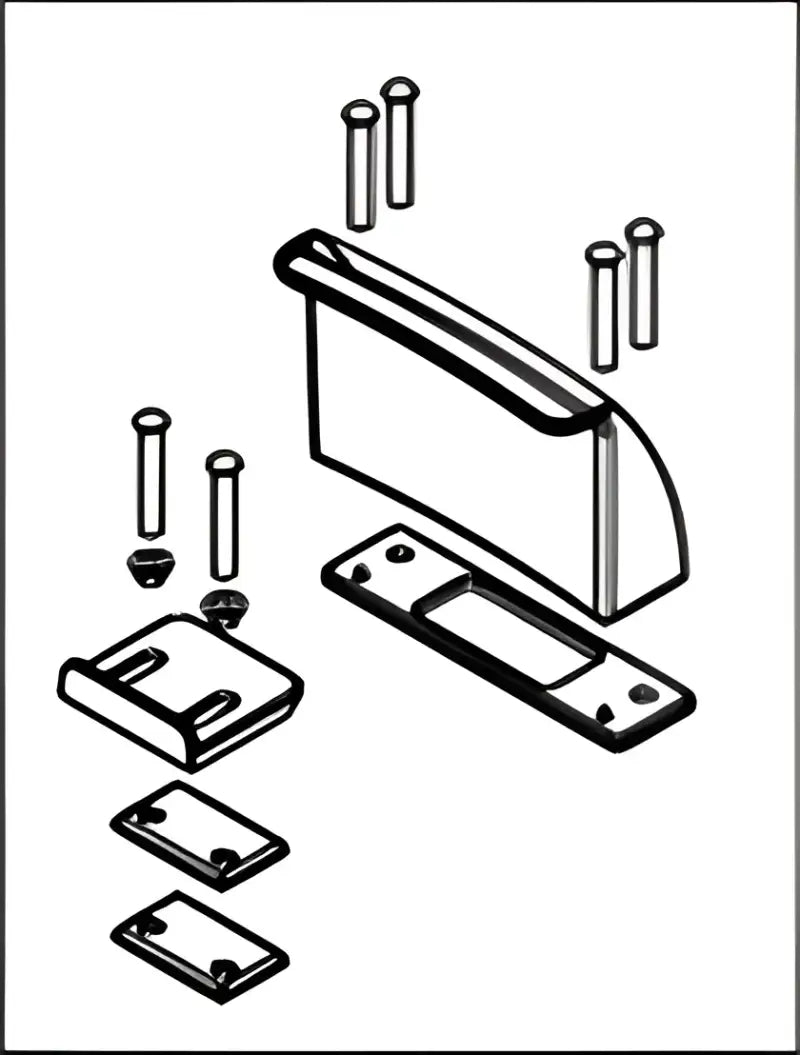 92921 Thetford Hold Down Kit(35 Model)
