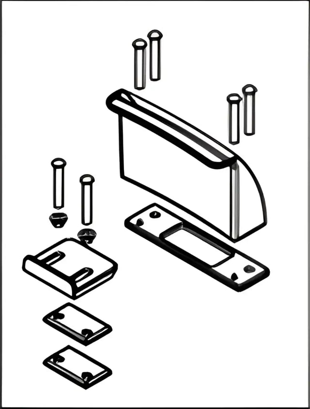 92921 Thetford Hold Down Kit(35 Model)
