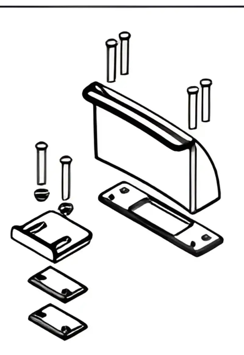 92922 Thetford Hold Down Kit(65 Model)