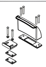 92922 Thetford Hold Down Kit(65 Model)