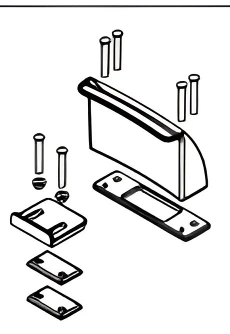92922 Thetford Hold Down Kit(65 Model)