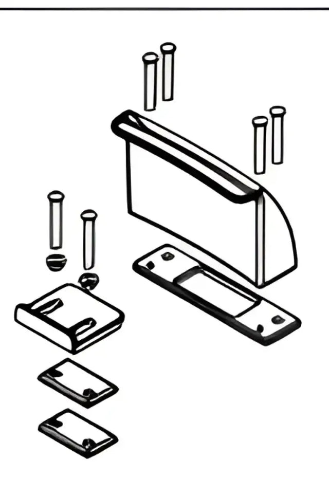 92922 Thetford Hold Down Kit(65 Model)