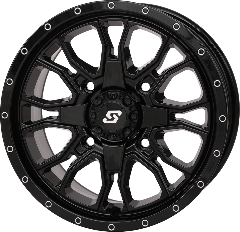 Fusion Dd Wheel  14x7 5+2 4/137 & 4/156 Gloss Black