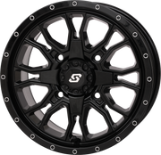 Fusion Dd Wheel  14x7 5+2 4/137 & 4/156 Gloss Black