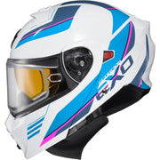 93-1024-SD Scorpion Exo Exo-Gt930 Cold Weather Helmet Modulus Wht/Blu Md (Dual Pane) - RV and Auto Parts