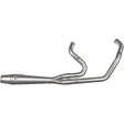 Motorcycle exhaust system stainless steel cannon exhaust Sawicki 2In1 for Softail Full Length