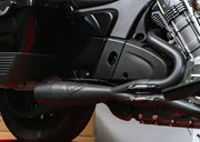 930-01305 Sawicki Indian Challenger Shorty Cannon Black - Exhaust