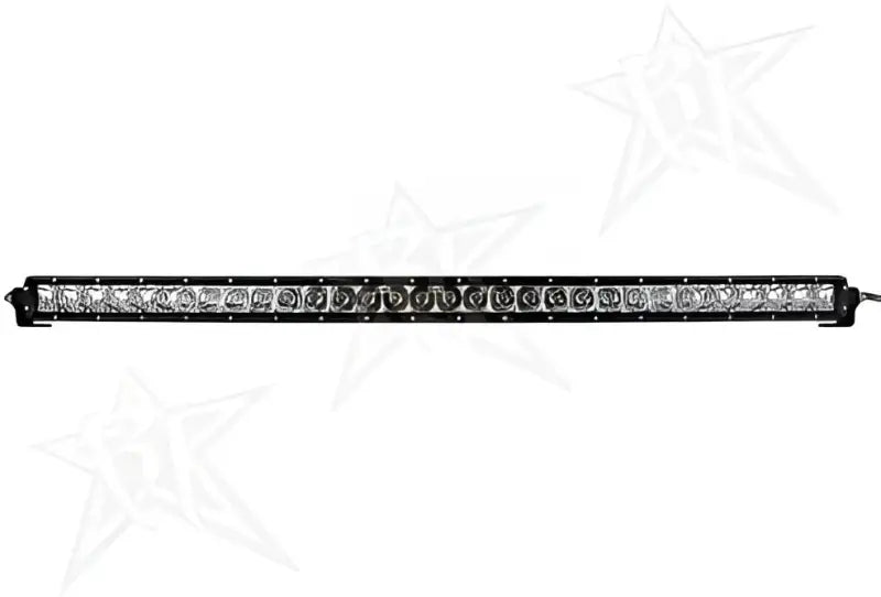 Black LED light bar with spot flood LEDs for Rigid Industry 93031 SR-Series Spot Flood