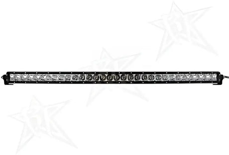 Black LED light bar with spot flood LEDs for Rigid Industry 93031 SR-Series Spot Flood