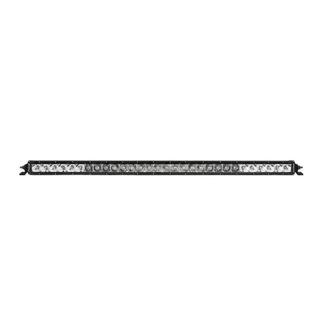 Black LED light bar with multiple lights for Rigid Industry SR-Series Spot Flood use