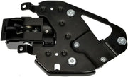 Black metal door latch assembly for Dorman Intgr Latch Actuator replacement