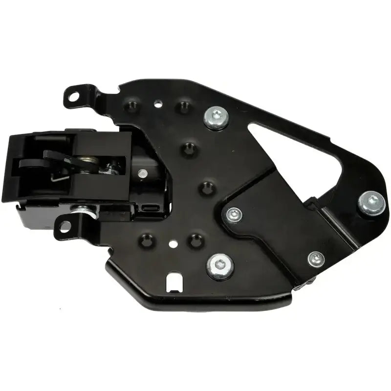 Black metal door latch assembly for Dorman Intgr Latch Actuator replacement