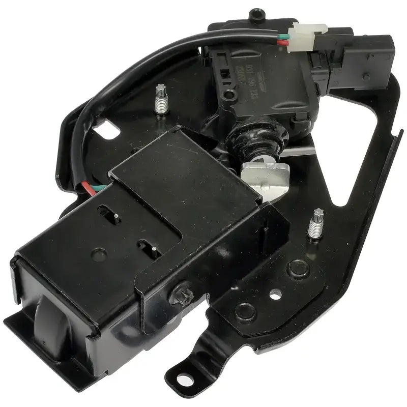 Black metal automotive latch assembly for Dorman Intgr Latch Actuator replacement