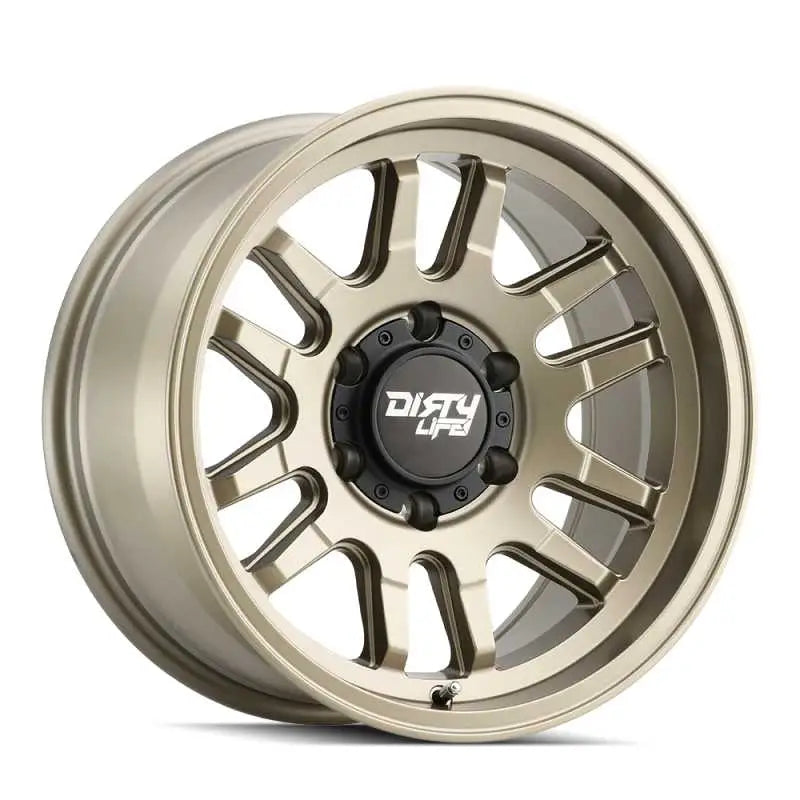 Dirty Life 9310-7973MGD12 Dirty Life 9310 Canyon 17x9 / 5x127 BP / -12mm Offset / 71.5mm Hub Satin Gold Wheel