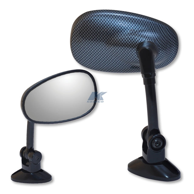 932052 K-Source Carbon Fairing Oval Mirror