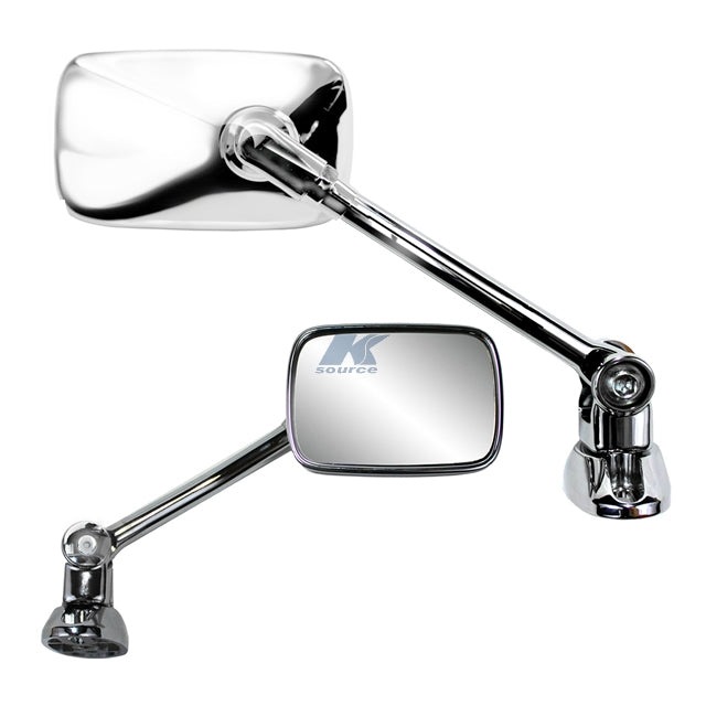 932063 K-Source Chrome Fairing Oval Mirror