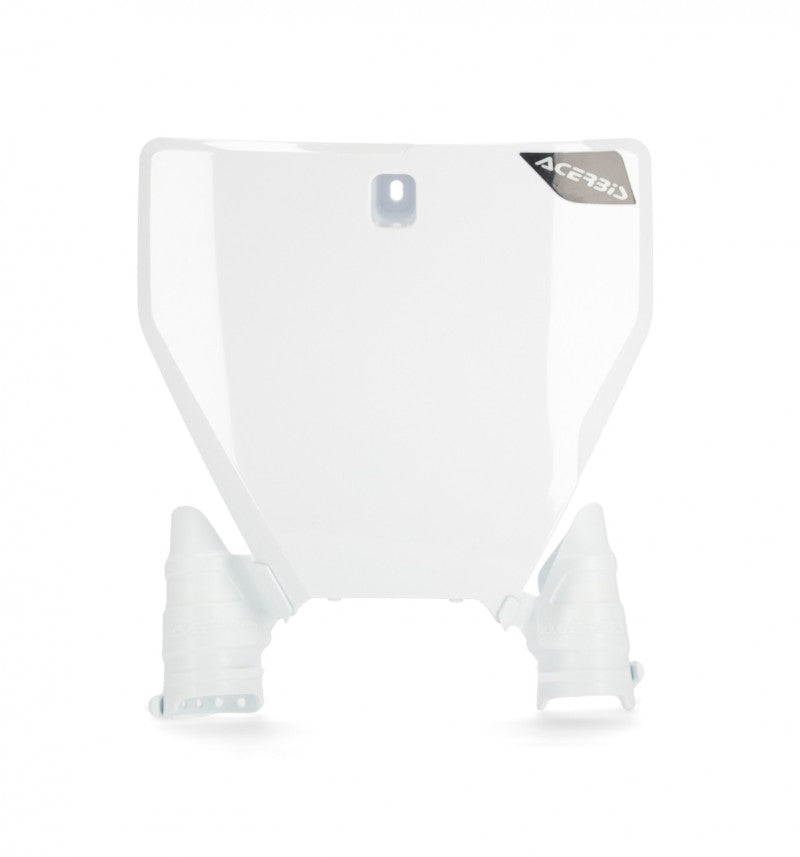 Acerbis 2791470002 Acerbis 19-22 Husqvarna 125-450 TC/ TX/ FX/ FC Raptor Front Number Plate - White - 2791470002