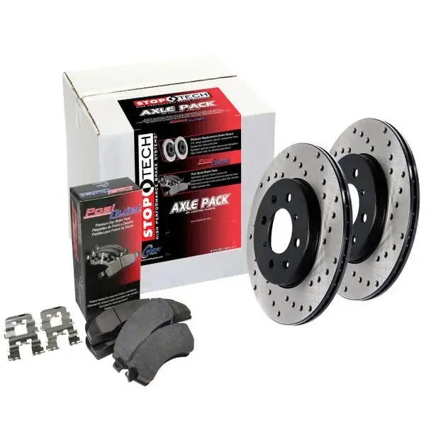 Stop Tech Brake Kit: 936.42084 Stop Tech Axle Pack-Drl;F/R