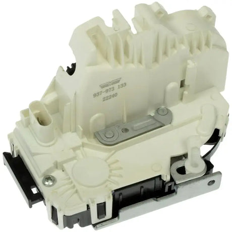 White plastic and metal door lock actuator for Dorman 937-973 door lock system