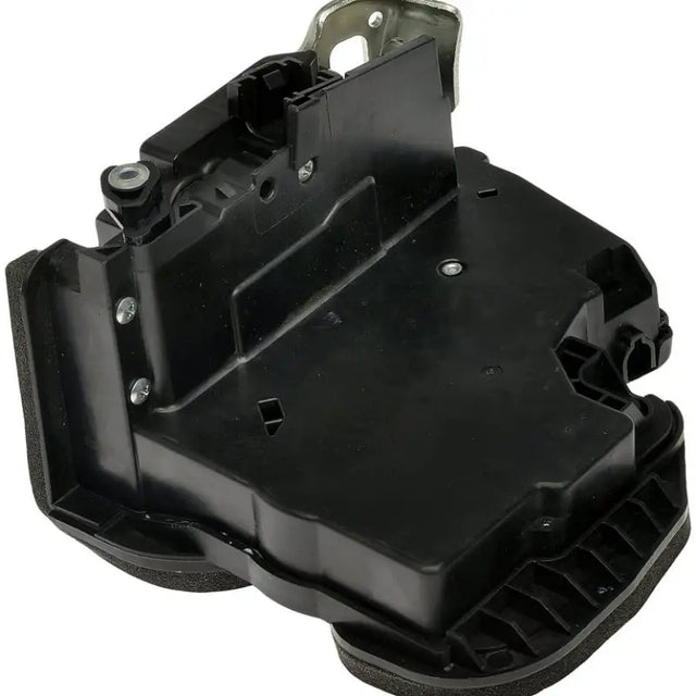 Black car door lock latch mechanism for Dorman door lock actuator cleaning and repair
