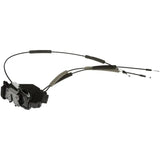 Car door lock actuator with latch assembly and cables for Dorman 937-992 door lock