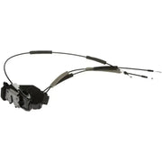 Car door lock actuator with latch assembly and cables for Dorman 937-992 door lock