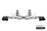 CORSA Performance 21102CFBLK Corsa 20-23 Chevrolet Corvette C8 RWD 3in Xtreme Cat-Back Exhaust w/4.5in Carbon Fiber Black PVD