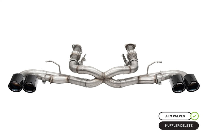 CORSA Performance 21102CFBLK Corsa 20-23 Chevrolet Corvette C8 RWD 3in Xtreme Cat-Back Exhaust w/4.5in Carbon Fiber Black PVD