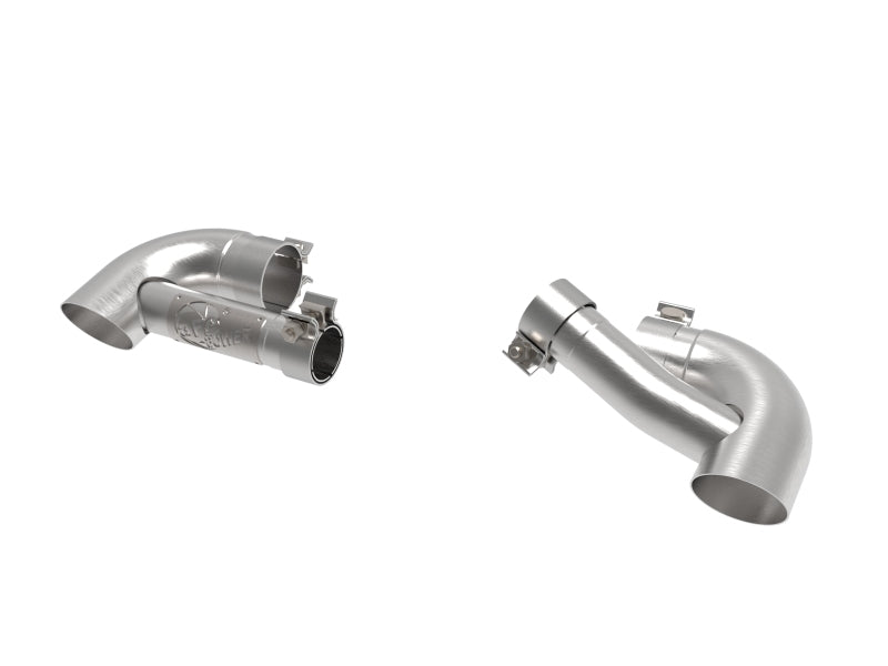 aFe 49C38102-H aFe MACHForce XP 304 Stainless Steel Exhaust Tip Upgrade 21-23 Jeep Wrangler JL Rubicon