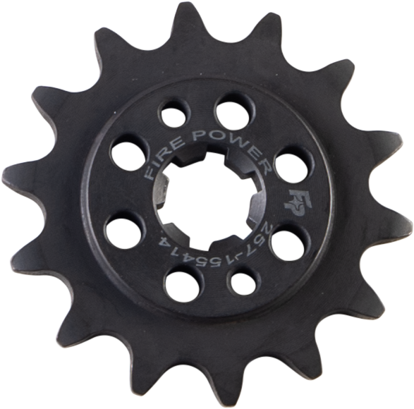 FPC-1554-14-2 Fire Power Front Cs Sprocket Steel 14T