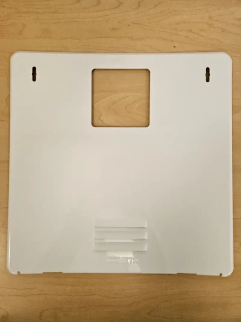 White plastic wall-mounted panel for Dometic WH Acc water heater model 94050_SU