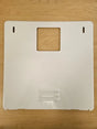 White plastic wall-mounted panel for Dometic WH Acc water heater model 94050_SU