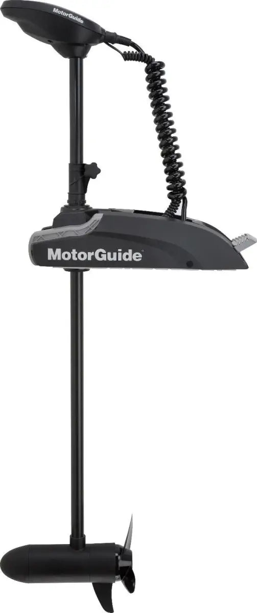 Black trolling motor on Motorguide Xi3-70fw54’24V GPS Fob for easy control