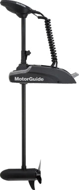 Black trolling motor on Motorguide Xi3-70fw54’24V GPS Fob for easy control
