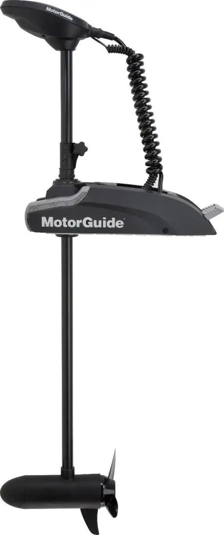 Black trolling motor on Motorguide Xi3-70fw54’24V GPS Fob for easy control