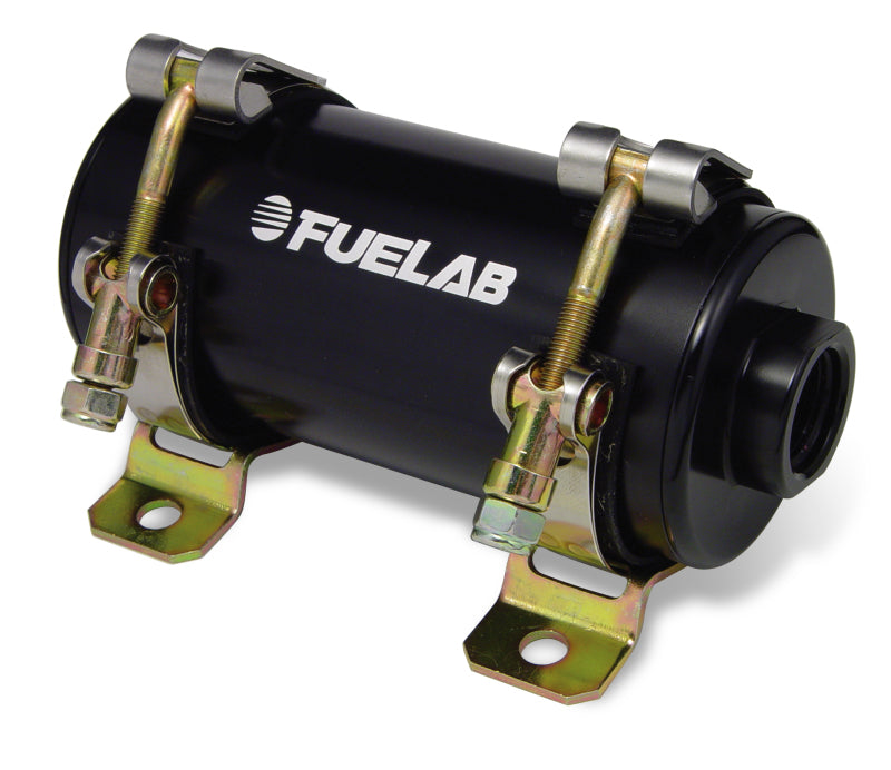 Fuelab 40401-1 Fuelab Prodigy Reduced Size EFI In-Line Fuel Pump - 700 HP - Black