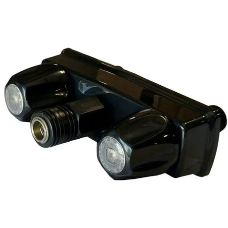 94139 B&B Molders RV Faucet with 4" Center and 1/2" Quick Connect, durable and easy to install.