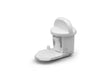 94156 B&B Molders Plastic Thumb Lock, durable and secure mechanism for cabinets and drawers.