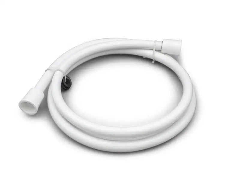 94199 B&B Molders Repl Shower Hose coiled on white background, durable and flexible design for reliable water flow and easy installation.