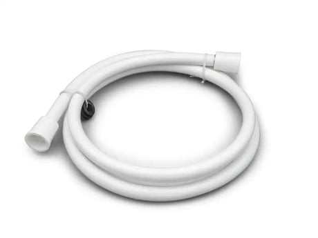 94199 B&B Molders Repl Shower Hose coiled on white background, durable and flexible design for reliable water flow and easy installation.