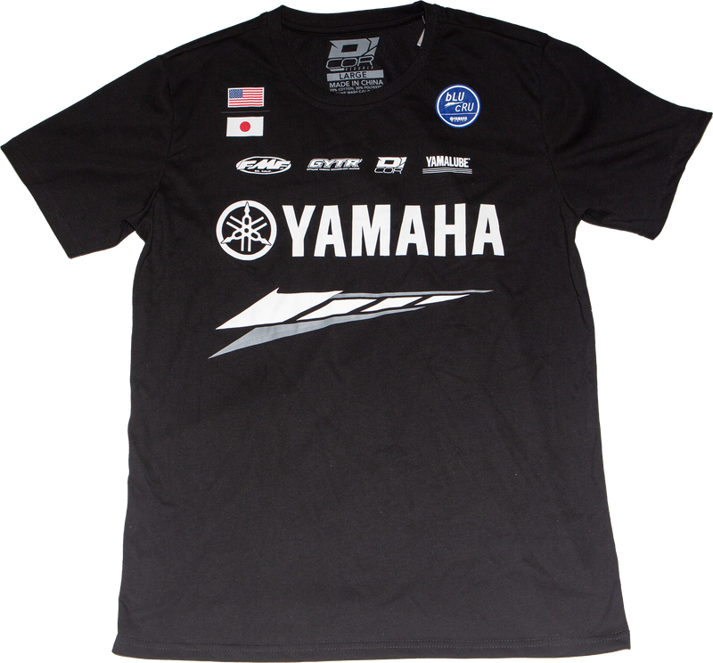 Yamaha Factory T Shirt Black XXL for Casual Style