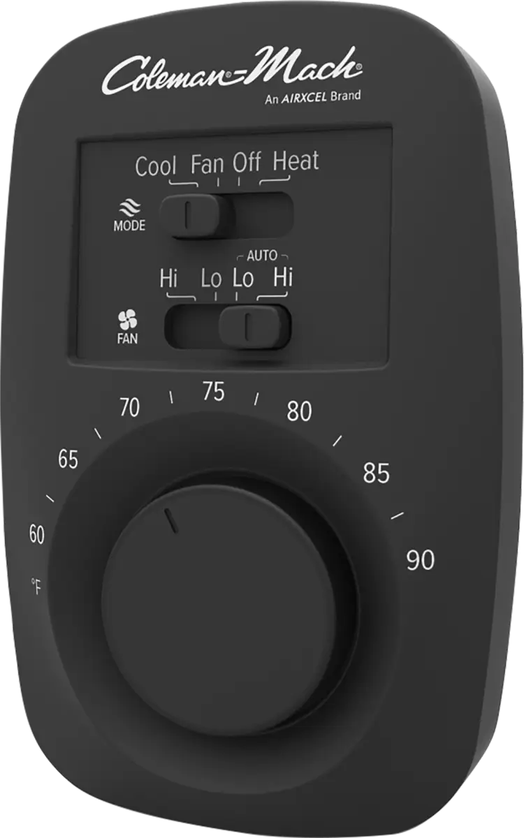 9420-351 Coleman Air Analog 12Vdc Heat/Cool Wall Thermos - Thermostat