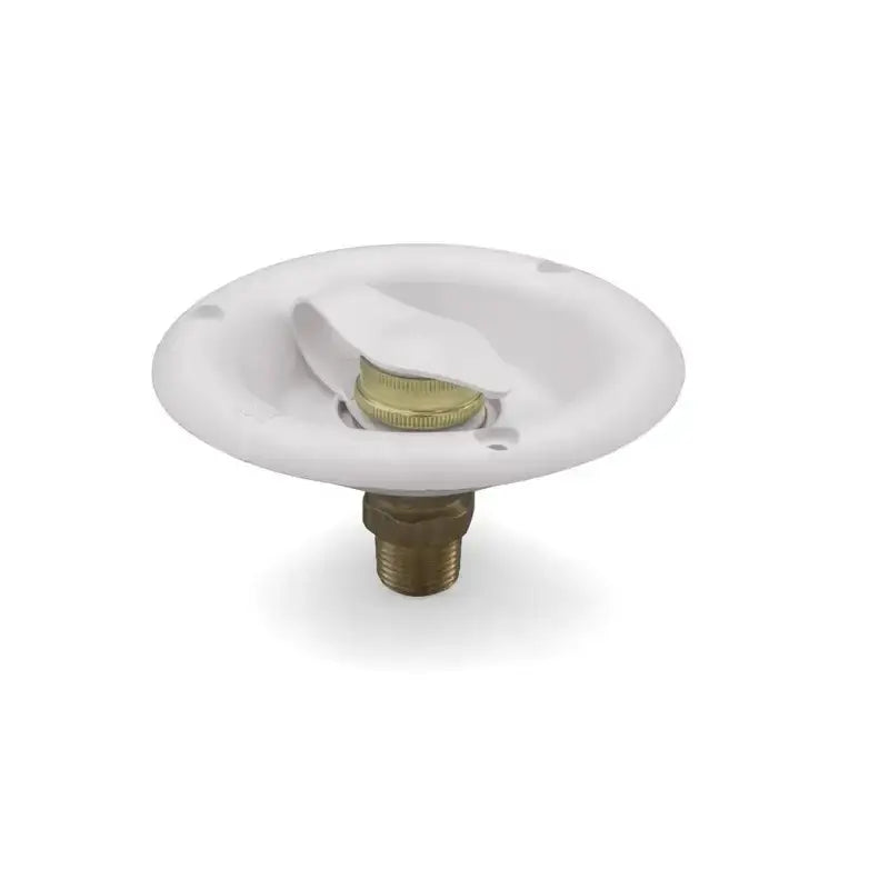 94218 B&B Molders City Water Dish with Brass Cv, durable brass construction, easy to install, reliable water supply, ideal for RV, automotive, powersports, off-road, marine, exterior, truck accessories, interior, truck bed, rv parts, Inside RV, Plumbing, RV Parts Shop, Exterior Parts & Accessories, RV Fresh Water Supplies, AVADA - Best Sellers