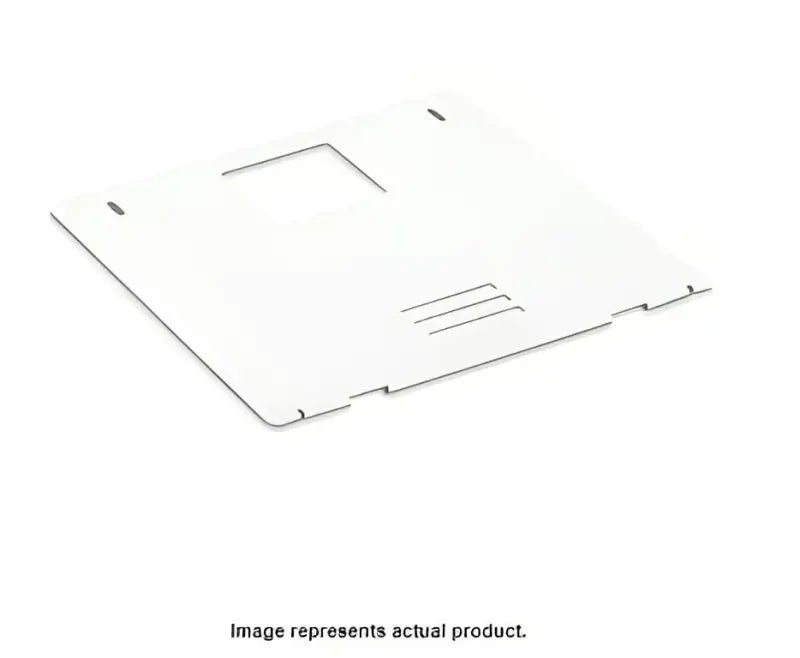 White Dometic door panel with cutouts in sleek white color for Dometic Door Wh 6G Dl White Asm