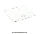 White Dometic door panel with cutouts in sleek white color for Dometic Door Wh 6G Dl White Asm