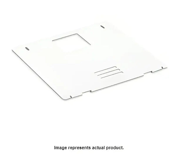 White Dometic door panel with cutouts in sleek white color for Dometic Door Wh 6G Dl White Asm